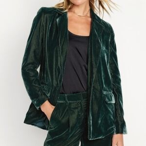 EUC Green Velvet Women's Blazer (M Petite) MP